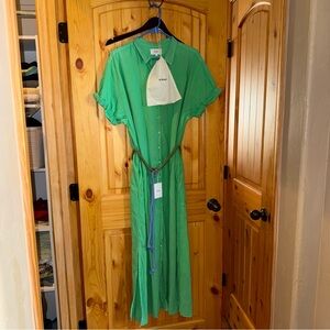 Xirena -Boden Linnet dress -large -green-$335 retail